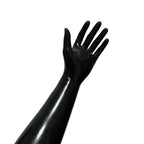 Red Latex Long Gloves Opera Latex Moulded Rubber Gloves Club wear Costumes