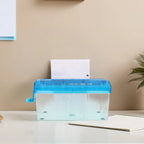 Portable Manual Paper Shredder Compact Desktop Mini Handheld Shredder for Home Office Document Shredding A4 Paper Bills