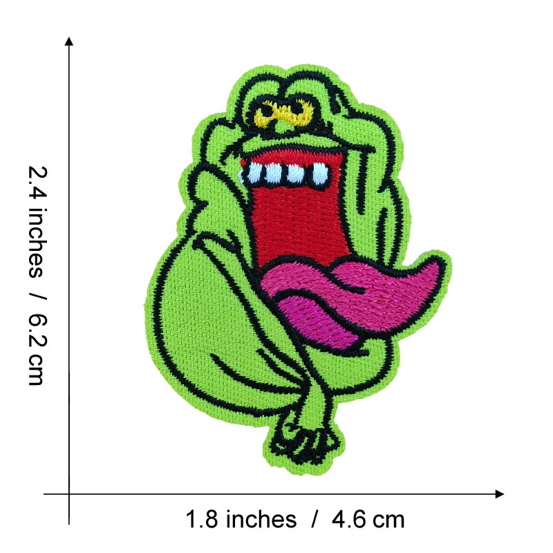VENKMAN STANTZ SPENGLER ZEDDEMORE Embroidered iron on patches Name Tag Fabric Application for Clothing Accessories Badge DIY
