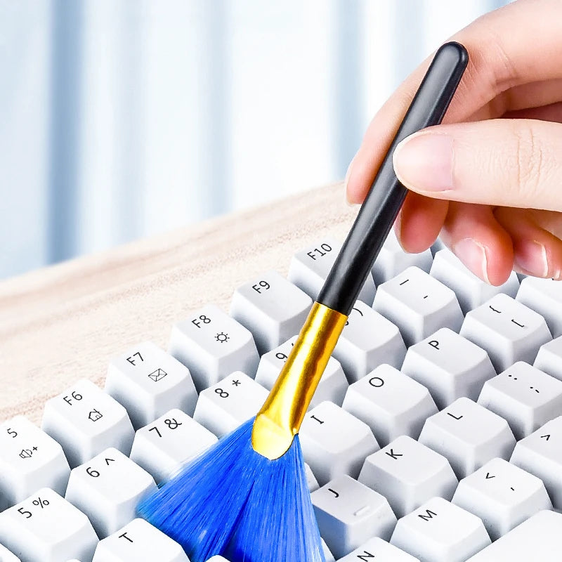 Computer Camera Mobile Phone Cleaning Tools Microfiber Cloth Screwdriver Cleaning Cloth Air Blower Brushes for Keyboard