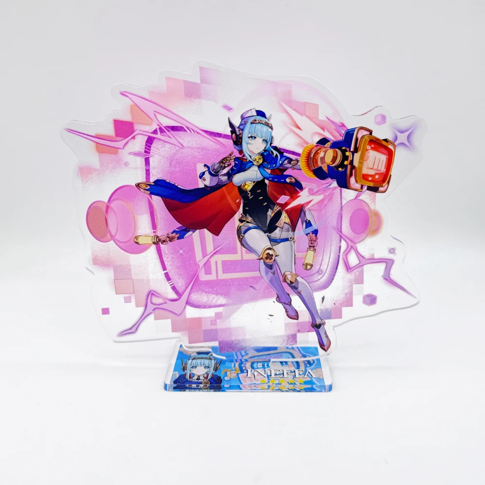 Odette Lohen Flins Durin Mavuika Columbina Xiao Arlecchino Acrylic Anime Model Furina Collect Desktop Decoration Keychains Gift