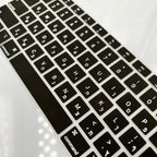 Hebrew Israel  Keyboard Cover for Macbook Pro14 A2442 Air13.6 M2 A2681 Pro13 M1 A2338 A2289 Waterproof Silicone protective film