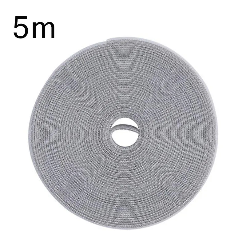 1/3/5M Cable Organizer Cable Management Wire Winder Tape Earphone Mouse Cord Management Ties Protector For iPhone Xiaomi Samsung