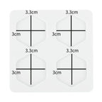 Wax Seal Stamp Silicone Mold Pad Multiple Sizes Sealing Wax Mould Mats Sealing Fix Shapes Envelope Invitation DIY Scrapbook Tool