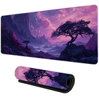 Night Moonlight Large Cool Mouse Pad Laptop Non-Slip Esports Office Desk Mat Game Player Mousepad Mini PC Desktop Accessories