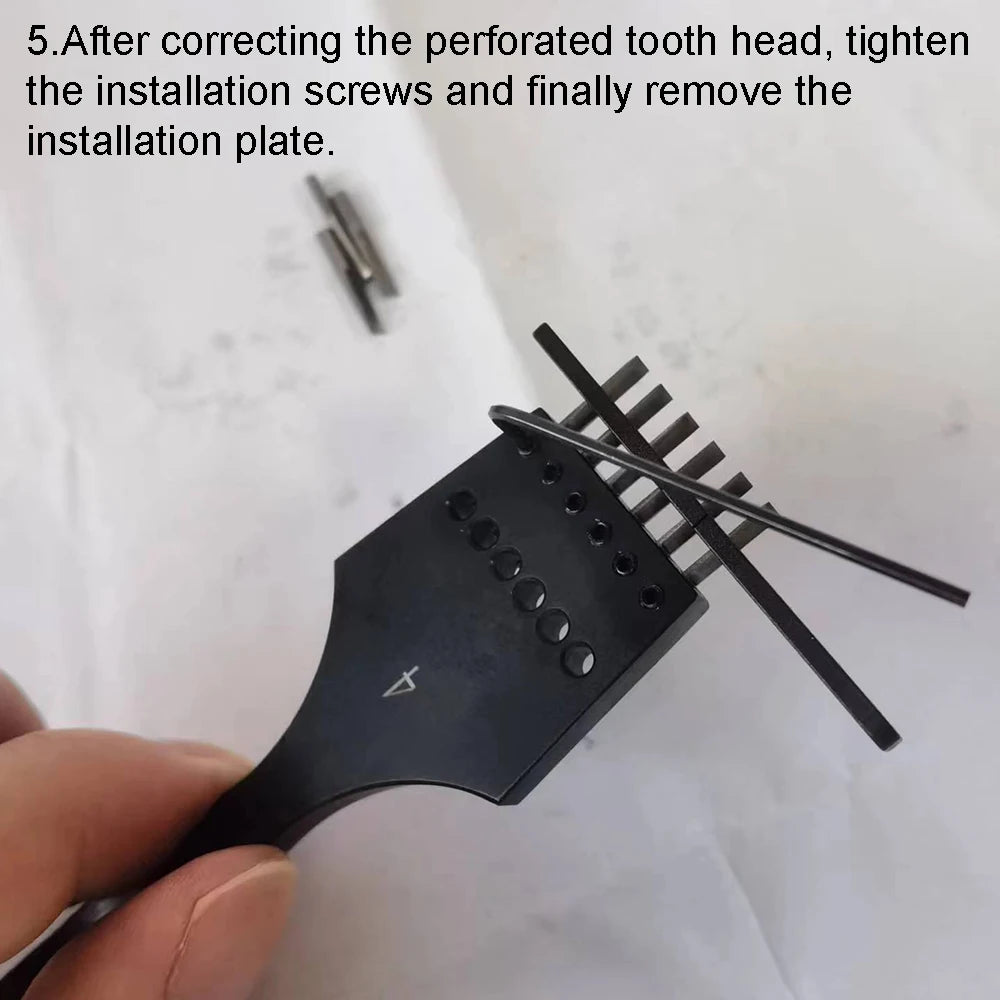 Leather Punch Tool Sharp Head Replaceable Pricking Iron Removable Round Hole Punch DIY Leather Craft Chisel 4 Size Available