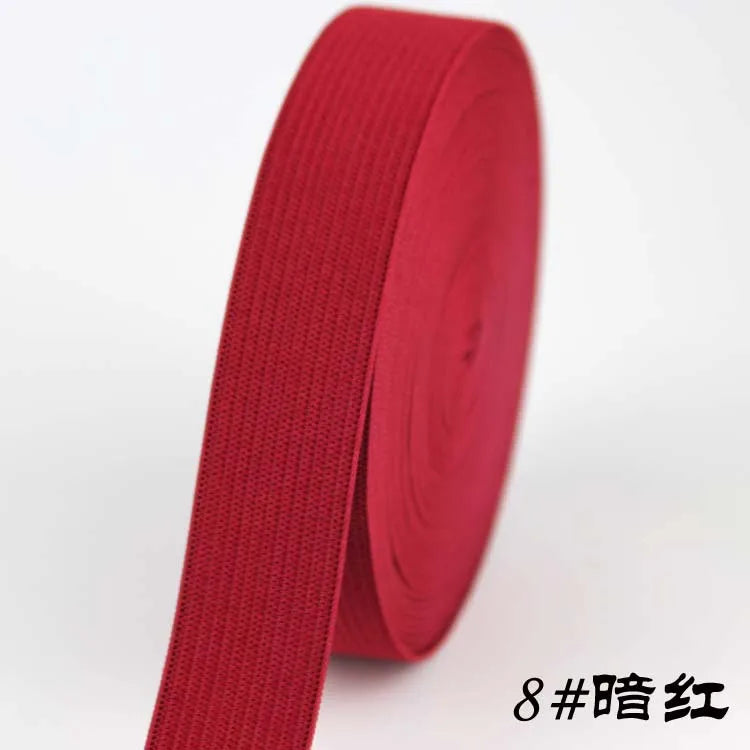 1/2/5Meters Color Elastic Band High Elasticity Rubber Band Sewing Craft For Home  Lace Decoration Clothing Accessories