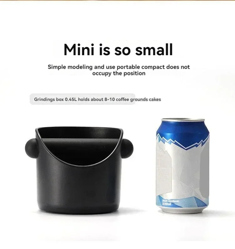 Coffee Grounds Waste Bucket Knock Box For Espresso Machine Handle Coffee Dregs Container Powder Recycling Bin Home Cafe Barista