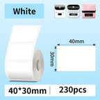 Phomemo M110 Label Makers Barcode Label Printer Bluetooth Portable Thermal Printer for Small Business Address Logo Clothing