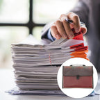 A4 Size Expanding Accordion File Folder Portable Document Organizer for Papers Receipts Bills Coupons Tickets Business Cards