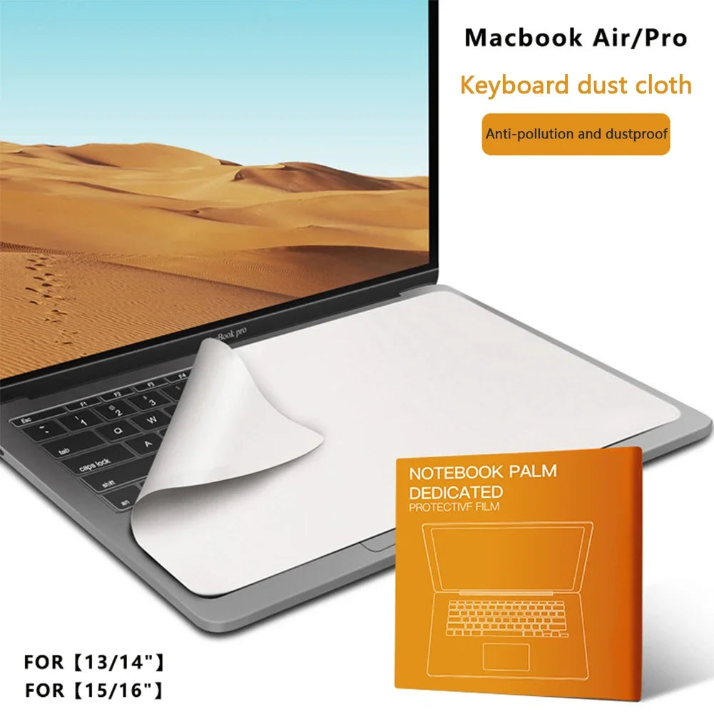 Screen Keyboard Protection Microfiber Liner Cleaning Cloth For MacBook Air 13" Pro 14" 15" 16" Notebook Keyboard Blanket Cover