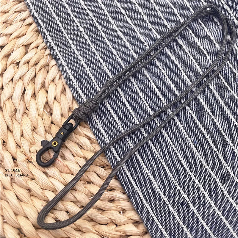 1PCS Outdoor Rock Climbing Hanging Neck Rope Lanyard For Phone Camera USB Holder ID Pass Card Name Badge Holder Keychain