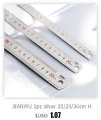 JIANWU Black Metal Compass Geometry Set Zinc Alloy Multifunction-clip Pen Compass Writing Drawing Tools School Office Stationery