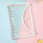 Cute Color Grid A5 A6 Loose Leaf Notebook Refill Spiral Binder Index Inner Page Item Paper Stationery