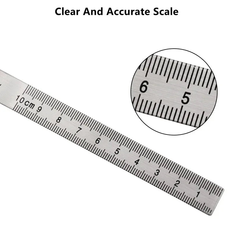 180 Degree Protractor Metal Angle Finder Angle Ruler Woodworking Tools Measuring Ruler Angle Meter Stainless Steel Goniometer