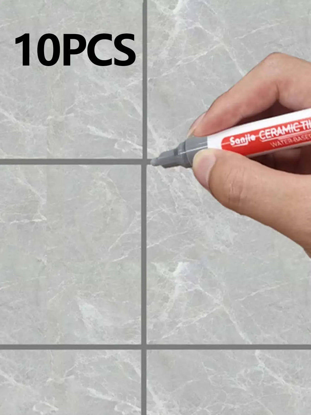 1/5/10PC  Waterproof Marker Pen Wall Seam Repair Tiles Grout Markers Pens Floor Bathroom Decontamination Paint Brush Tools
