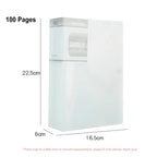Transparent PVC Bag A5 Display Book Multi Pocket File Folder For A5 Document Organizer Paper Storage Clear File A5 Folder