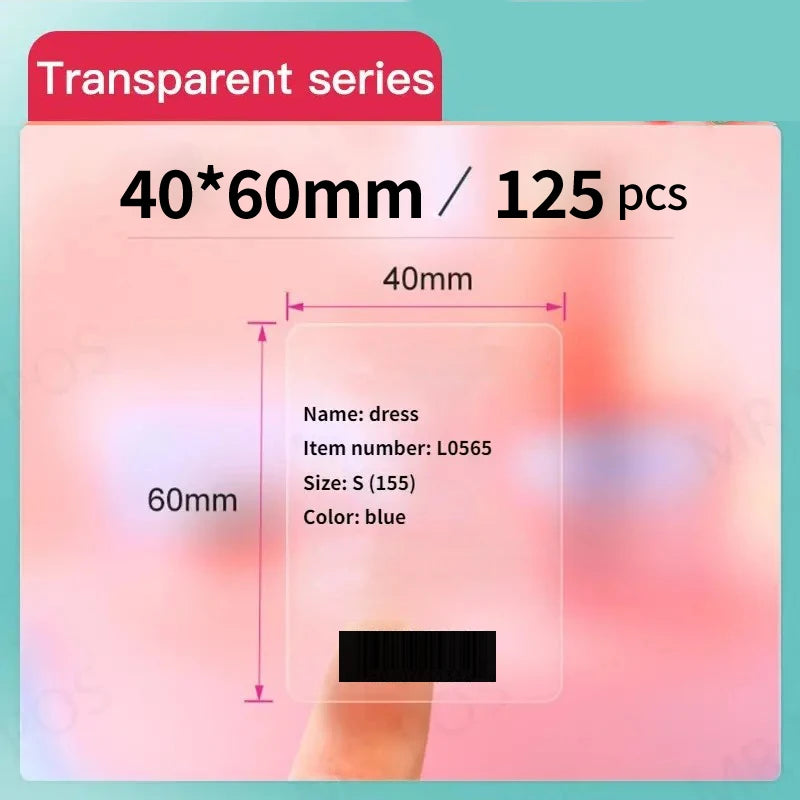 Marklife Thermal Label Printer P50 Mini Protable Bluetooth Stickers Self-adhesive Printer For Kitchen Office To Gift/Marking/Tag