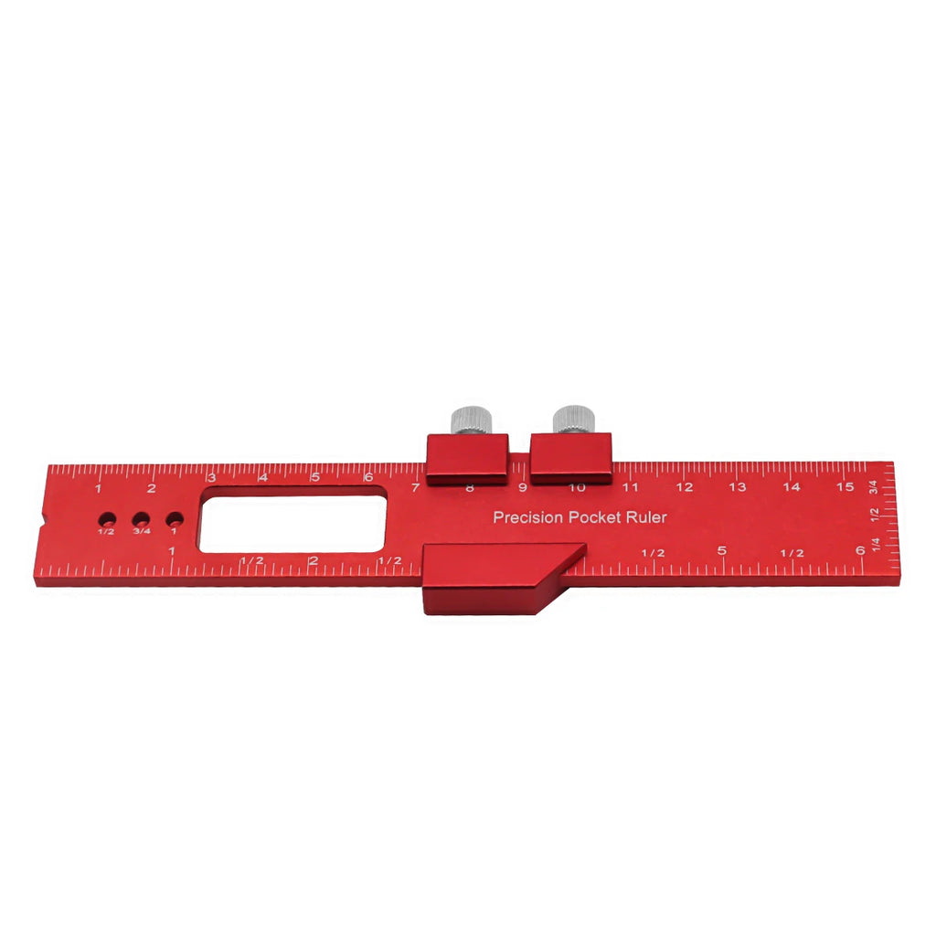 Metal Carpenter Square Angle Measuring Tool Precision T Square With Sliding Stop Imperial Metric Dual Scale Woodworking Marking