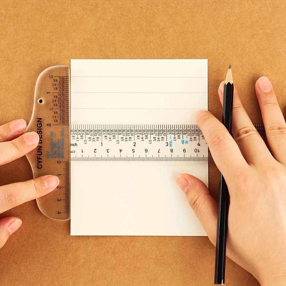 Precision 6 & 12 Acrylic T-Square Ruler – Perfect Alignment Tool for Crafting, Cardmaking, and Scrapbooking