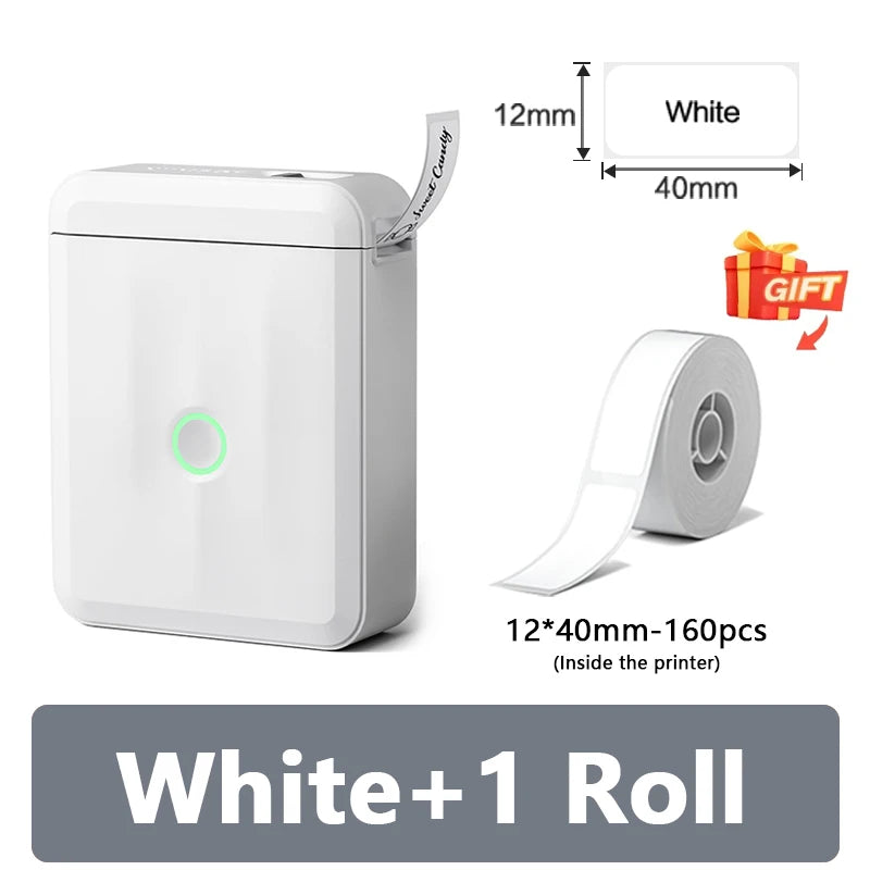 Niimbot D110 Wireless Mini Portable Printer Smart Label Printer Mobile Phone For Thermal Adhesive Sticker Labeling Maker Machine