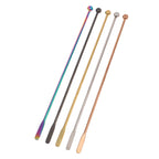 1Pc Stainless Steel Stirring Rod Coffee Yogurt Honey Stir Bartender Mixing Stirrers Creative Eco-Friendly Bar Kitchen Supplies