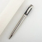 Luxury Metal Rollerball Pen 0.7mm Blue Ink Steel Gold Business Signature Pens for School Office Writing Supplies Stationery