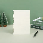 A5 B5 Line Grid 20Holes Loose-Leaf Notebook Refill Spiral Binder Paper Index Inside Page Dot Grid Blank Connell Stationery