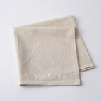 Cloth Napkin 40x40cm Washed Cotton Plain Washed Cotton Soft Rustic Table Napkin for Wedding Christmas Party Daily Family Meals