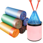 30/300pcs Portable garbage bag Thickened Garbage Bag Portable Household Disposable Trash Bags Kitchen accessories