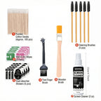 All-in-1 Electronics Cleaning Kit for iPhone AirPods, Phone Screen Cleaner, Charging Port & Speaker Brush, Tech Cleaning Tool