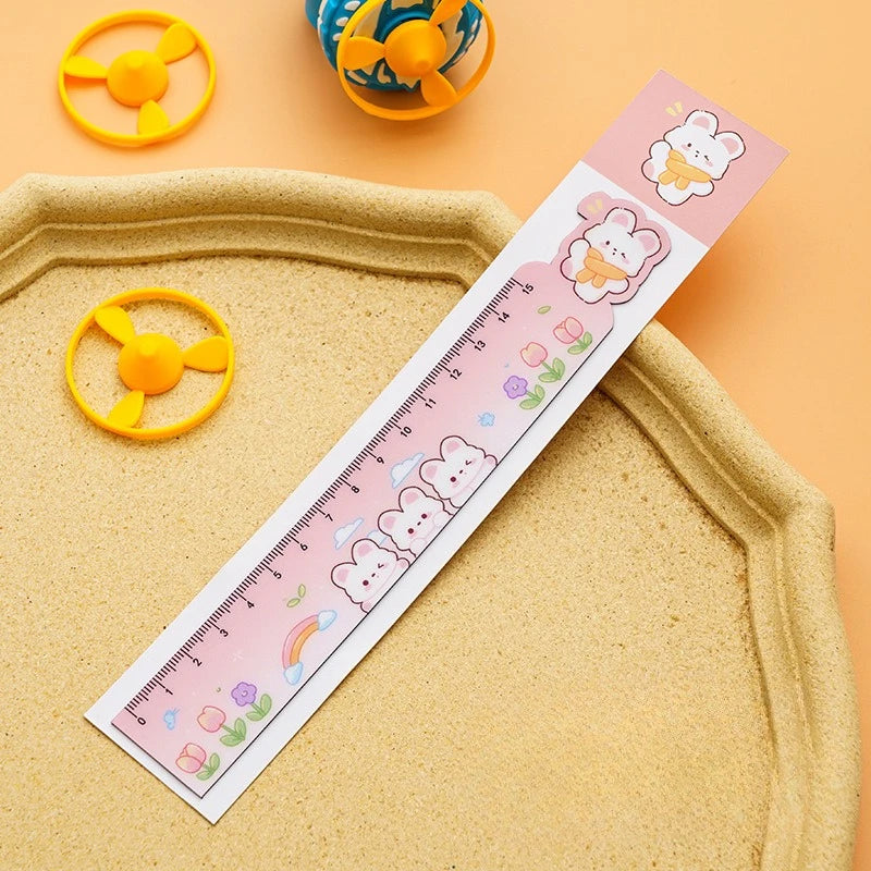 Magnetic Ruler Multifunction Cartoon Soft Ruler Ruler Cute Student School Supplies Reward Children Stationery Small Gift