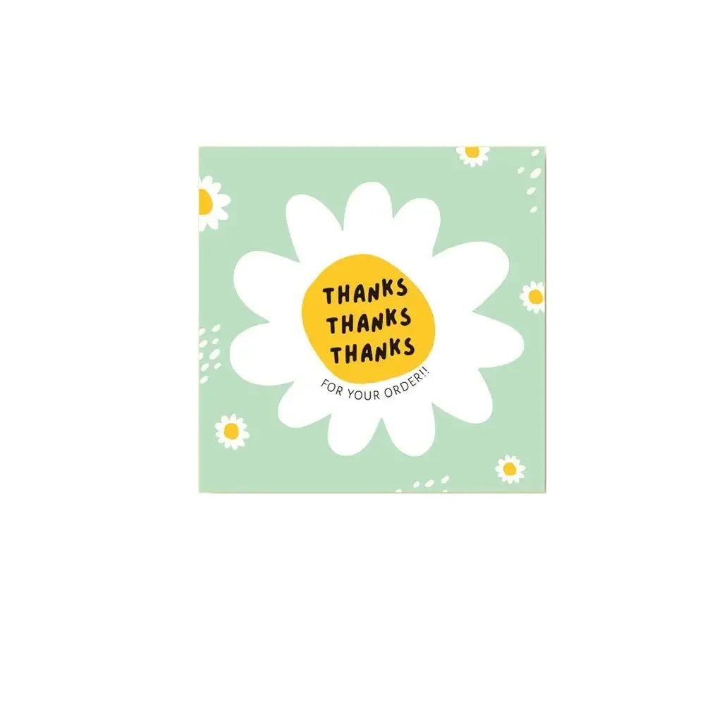 50 Pcs Thank You For Supporting My Small Business Reflective Laser Appreciate Cards Greeting Postcard For Online Retail Shopping