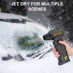 900000RPM Brushless Violent Turbo Fan 4 Speed Cordless Jet Blower Rechargeable Air Duster for Keyboard Car Pet Snow Multi Nozzle