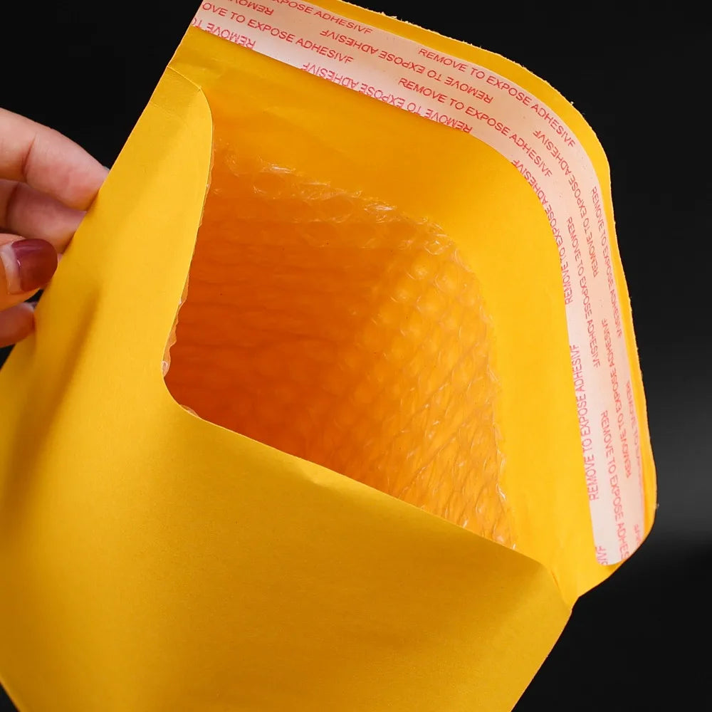 Kraft Bubble Mailers Envelopes Bags Waterproof Different Specifications Mailing Envelopes for Business Gift Packaging 40-10PCS
