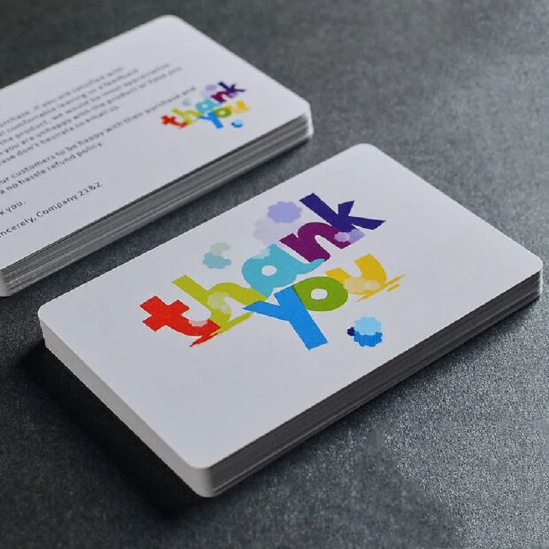 Custom White Pvc Plastic Frost Business Card /Print Card /Waterproof/ Name/Visiting Card / Custom Business Card Printing