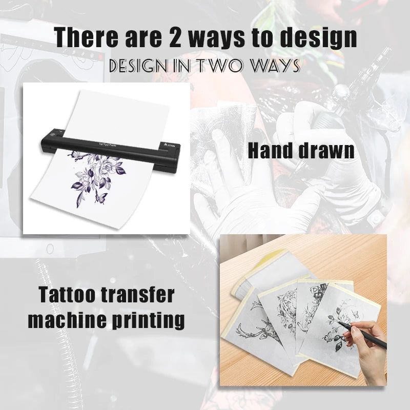 10/30/50/100Pcs Tattoo Transfer Pape A4 Size Stencil Paper Copy Paper Thermal Paper for Tattoo Transfer  Tattoo Supplies