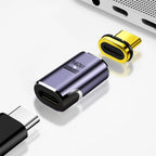 140W USB4.0 40Gbps Thunderbolt3 Magnetic Type-C OTG USB C To USB-C Fast Charge Magnet Converter Cable 8K@60Hz USB Type C Adapter