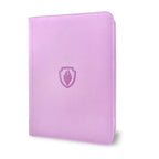 9 Pocket Zipper Card Binder, 360 Trading Card Holder Book, Premium PU Cover Zip Binder for Cards, Durable Side Loading Card