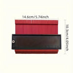 Ultimate Contour Measuring Instrument, Multifunctional Plastic Ruler, Suitable for Woodworking Measurement