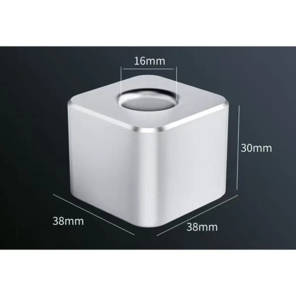 Portable Metal Pen Holder Aluminum Pen Holder with Non-Slip Pad - Versatile Desk Organizer for Bathroom & Office Supplie