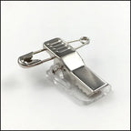 1-10pcs Name Tag Clip Clothespin Acrylic Name Tag Topper Making Supplies DIY Clothespin Student Id