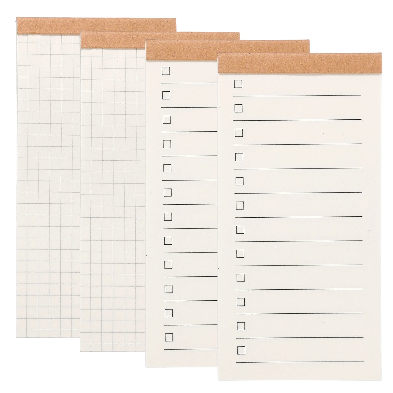 4/8Pcs Portable Field Notes Small Notepads 50Sheet Pocket Notebooks Memo Book to Do List Organizer Planner Daily for Work Office