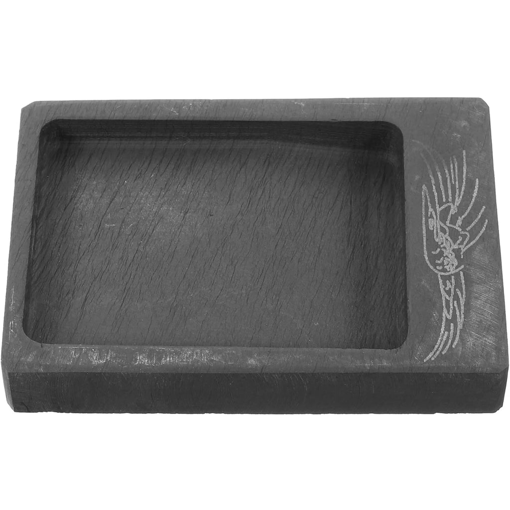 Ink Slab for Writing and Drawing Handmade Stone Material Inkslab Smooth for Beginners Collectors Decorative