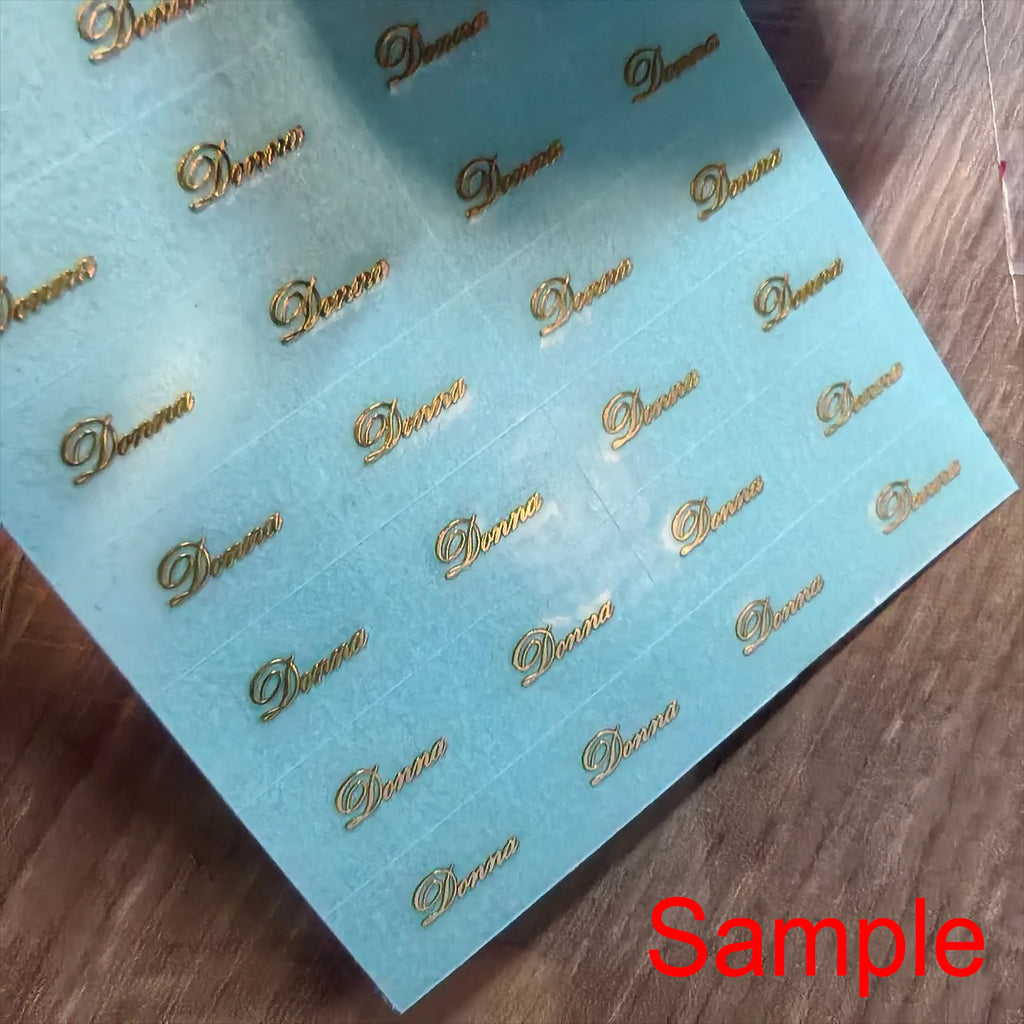custom dial personalized brand color  metal transfer small  watch logo sticker