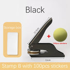 Book Wedding Embosser Stamps Customized Designs Personalized Embossing Stamp Custom Handheld Envelope Invitation Card Seals DIY
