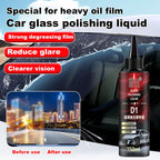 Auto Glass Polishing Liquid Light Scratch Cleaner High Gloss Film Remover Car Body Polish Spray for Windshield Shine Cleaner
