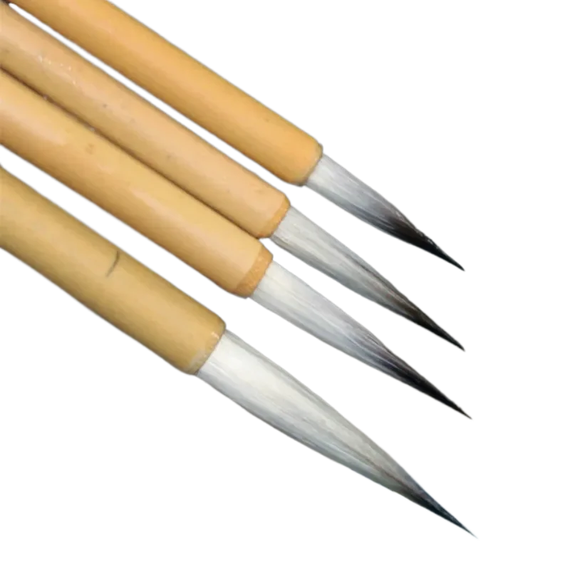 Mixed Hair Woolen Hair Chinese Calligraphy Brush Pen Slender Gold Brush Landscape Chinese Painting Brush Script Practice Brush