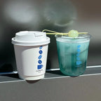 Hot Cold Dual Use 330ml Double Layer Paper Cup Coffee Cups Disposable Multi Purpose Beverage Container PET 400ml Cold Drink Cups