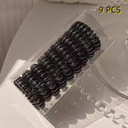 High Elastic Hair Telephone Line Band Internet Celebrity New High Ponytail Rope Rubber Band Female Tie Head Rope